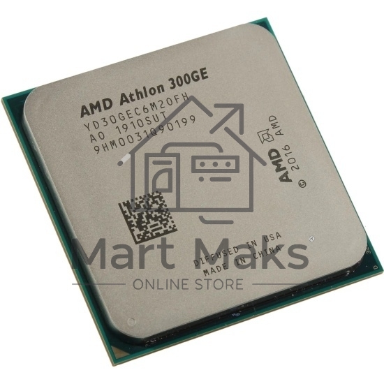 Процессор AMD Athlon 300GE 2C/4T (3.4GHz,5MB,35W,AM4) tray, with Radeon Vega Graphics