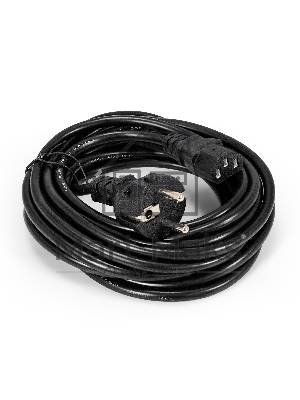 Кабель питания ExeGate Special PC-5S (Евровилка Schuko->C13, 3*1.0мм2, CCA, черный, 5 м)