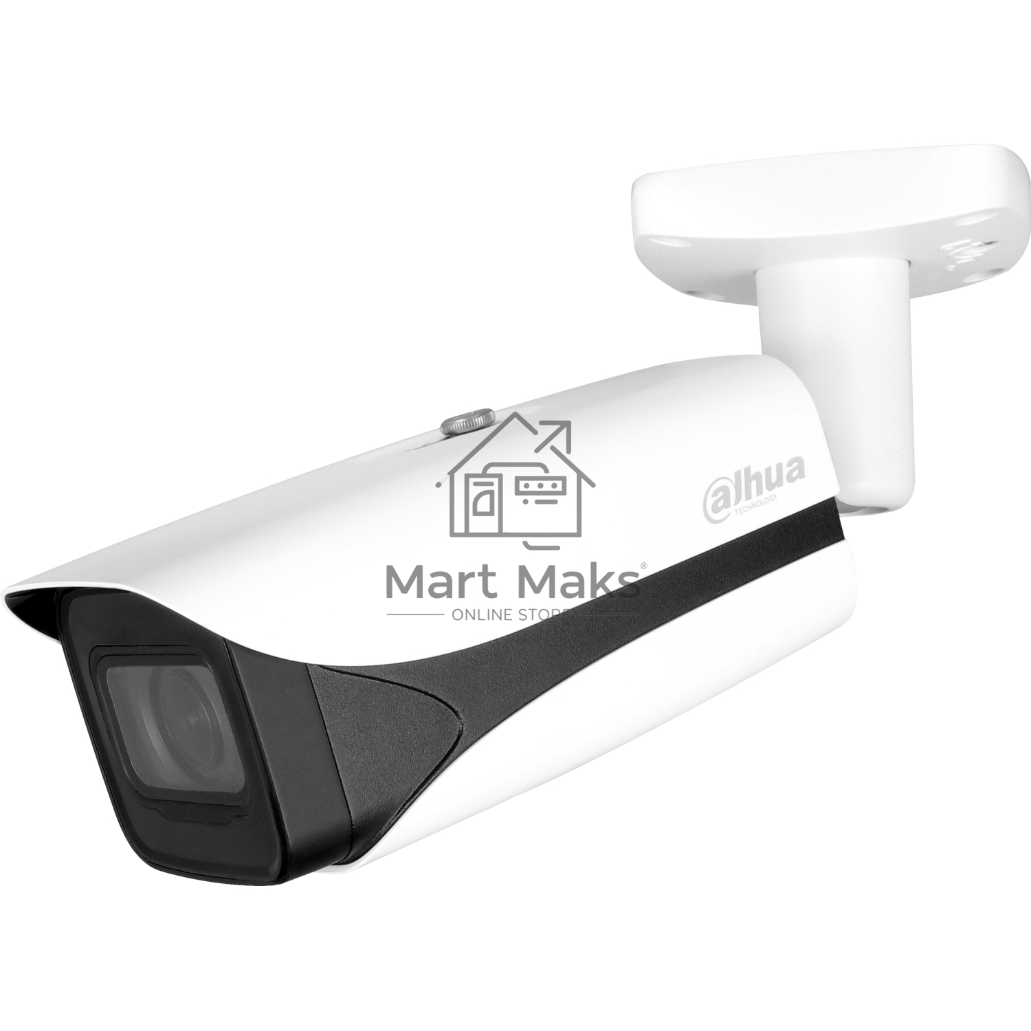 Уличная цилиндрическая IP-видеокамера с ИИ, 2Мп. 1/2.8 CMOS. моторизованный объектив 2.713.5мм. механический ИК-фильтр. WDR(120дБ). чувствительность 0.0007лк@F1.5. сжатие: H.265+ H.265 H.264+ H.264 MJPEG. 4 потока до 2Мп@25к/с. видеоаналитика: SMD 3.0