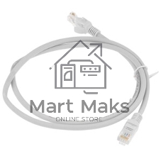 Патч-корд LSZH UTP Cablexpert PP31-1M cat.5e, 1м, литой, многожильный, серый