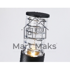 Светильник Ambrella light ST2536 BK/CL черный/прозрачный IP54 E27 max 40W D108*800