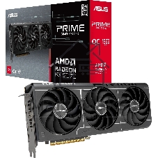 Видеокарта ASUS AMD Radeon RX 9070 PRIME EVO OC, 16 GB GDDR6, 256 bit, 3xDisplayPort, HDMI, GPU 2070 MHz