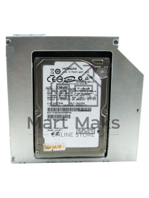 Сменный бокс для HDD AgeStar ISMR2S IDE-SATA алюминий серебристый 2.5