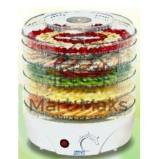 Сушка для фруктов и овощей Аксион Т 33 5под. 190Вт белый