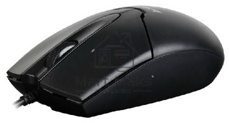 Мышь проводная A4Tech OP-550NU черный, 1000 dpi, USB, кнопки - 3