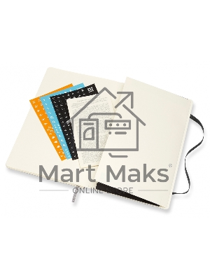 Еженедельник Moleskine CLASSIC WKNT LARGE SOFT 130х210мм 144стр. мягкая обложка черный