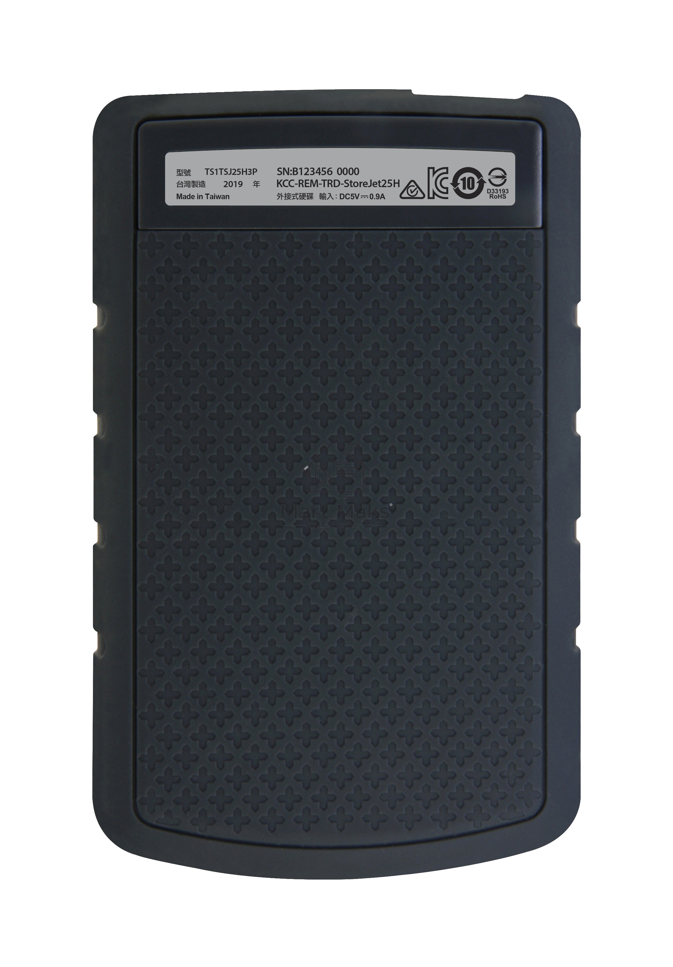 Внешний жесткий диск Transcend USB 3.0 1Tb TS1TSJ25H3P StoreJet 25H3P (5400 об/мин) 2.5