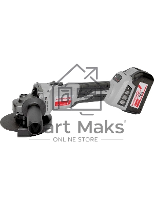 Угловая шлифмашина Интерскол УШМ-125/18ВЭ акк. Li-ion (картон, без аккум. и ЗУ)