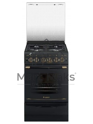 Плита газовая Gefest ПГ 5100-02 0183 черный, конфорок 4 шт, духовка 52 л, 50 см x 85 см x 58.5 см