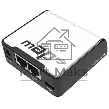 Беспроводной маршрутизатор MikroTik RBmAP2nD 802.11n 300Mbps 2.4 ГГц -1xLAN PoE белый