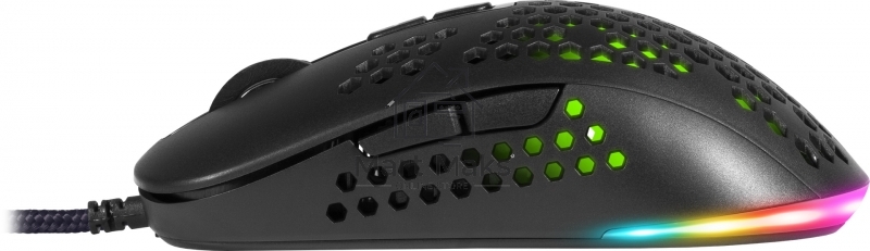 Мышь проводная Defender Shepard GM-620L черный, 12800 dpi, USB, кнопки - 7