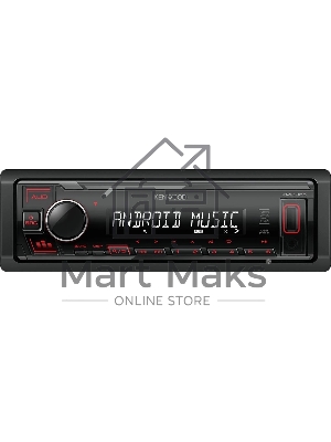 Автомагнитола Kenwood KMM-105 1DIN 4x50Вт AUX 1