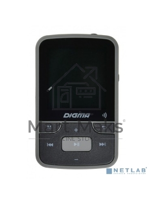 Плеер Hi-Fi Flash Digma Z4 BT 16Gb черный/1.5