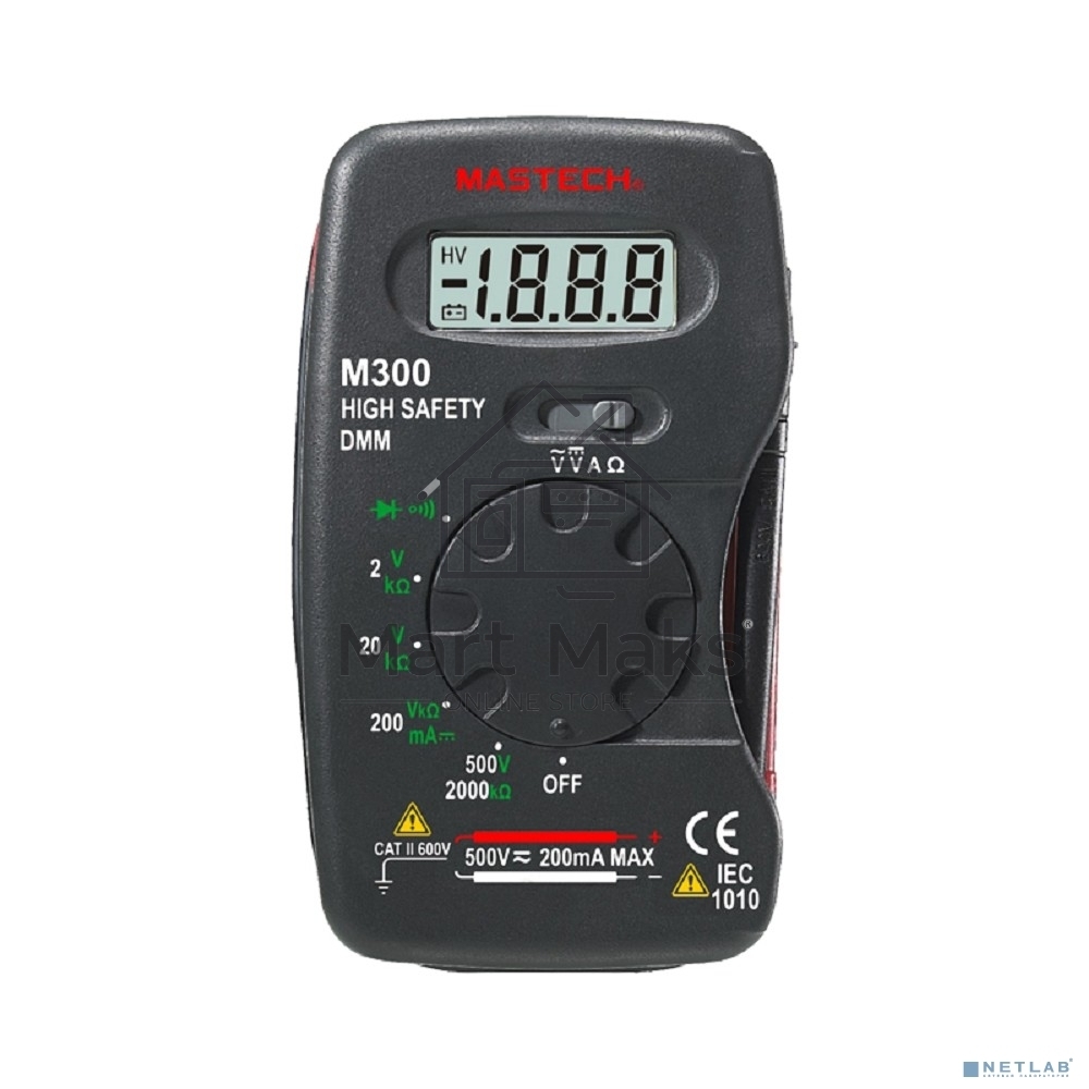 Портативный мультиметр M300 MASTECH