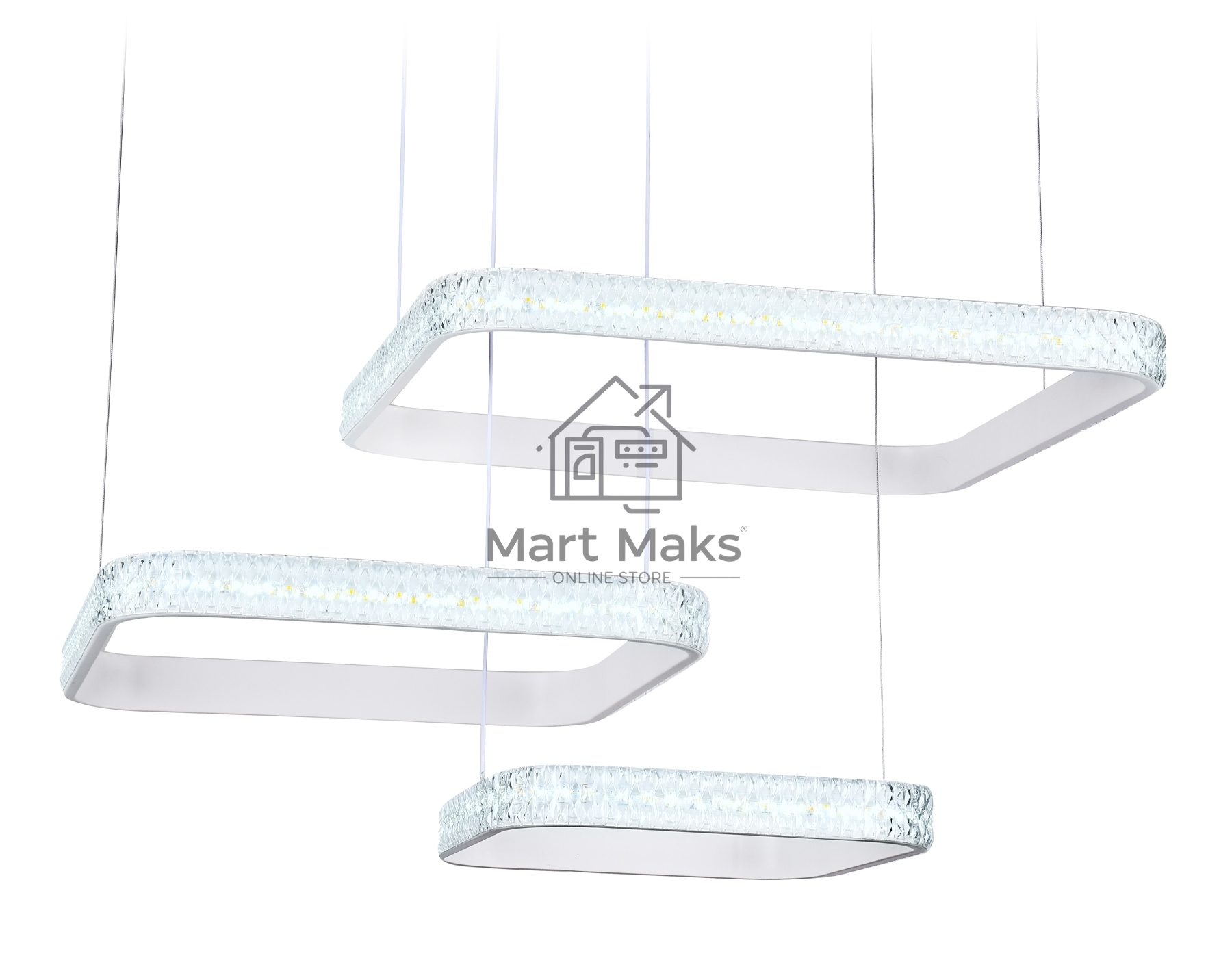Светильник Ambrella light FA6165 WH белый 131W 720*500*900 (ПДУ РАДИО 2.4)