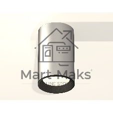 Светильник Ambrella Light XS6324001 SSL/SBK серебро песок/черный песок MR16 GU5.3 (C6324, N6102)