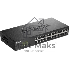 Коммутатор D-Link DES-1024D/H2A, 24×100 Мбит/с, неуправляемый