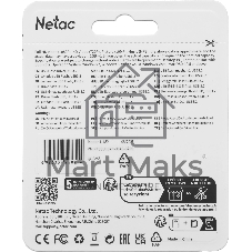 Флешка USB Netac U182 (NT03U182N-064G-32RE), 64Gb, USB 3.0, R/W 70/30, красный/черный