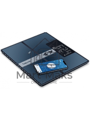 Весы напольные электронные Beurer BF980 WIFI/BT макс.180кг черный