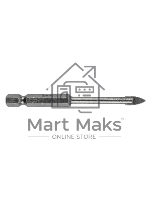 Сверло по керамической плитке и стеклу Matrix, 5 мм, 6-гр хвостовик