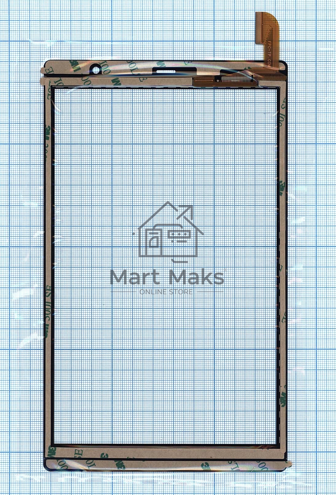 Сенсорное стекло (тачскрин) DEXP Ursus E180 4G черное