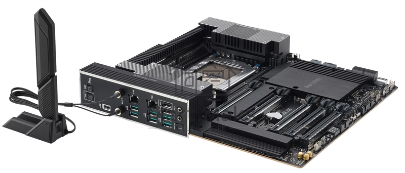 Материнская плата ASUS Pro WS TRX50-SAGE WIFI, sTR5, AMD TRX50, 4xDDR5, 4xSATA, 3xM.2, 1xSlimSAS, 1xPCI-E 5.0 x8, 1xPCI-E 4.0 x16, 1xPCI-E 4.0 x4, 2x 10Gb LAN, 2xUSB-A 2.0, 6xUSB-A 3.2 Gen 2, 1xUSB-C 3.2 Gen 2x2, 2x3.5 мм, 5.1, E-ATX