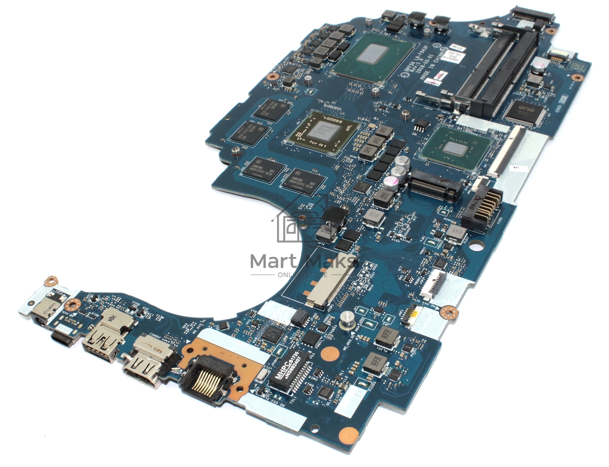 Материнская плата LA-F843P i5-8300H RX560 V2G для игр HP 15-CX 15-CX000