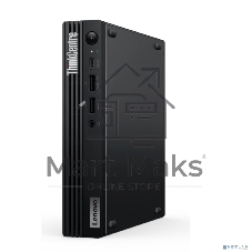 Неттоп Lenovo ThinkCentre Tiny M70q-5 slim i5 14400T (1.3) 16Gb SSD512Gb UHDG без ОС GbitEth WiFi BT 90W kb мышь клавиатура черный (12TESKR400)