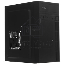 Компьютерный корпус KingPrice KPCC-MN210 черный без БП mATX 1x80мм 2x120мм 2xUSB 2.0 audio