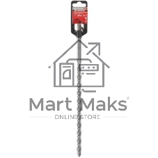 Бур по бетону Matrix, 14 x 300 мм, SDS PLUS c крестовой пластиной
