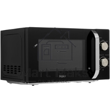 Микроволновая печь Haier HMB-MM208BA черный/серебристый, 20 л, 800 Вт, переключатели - поворотный механизм