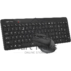 Комплект клавиатура+мышь A4Tech FG2400 Air2 беспроводной, USB, 2000 DPI, чёрный
