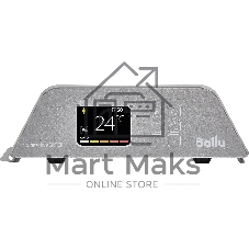 Конвектор электрический Ballu Apollo digital INVERTER Moon Gray BEC/ATI-2001 серый, 2000 Вт, 25 м2, термостат, дисплей, WiFi