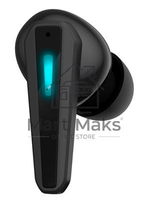 Наушники с микрофоном A4Tech Bloody M70 черный/синий вкладыши BT в ушной раковине (M70 BLACK+BLUE)