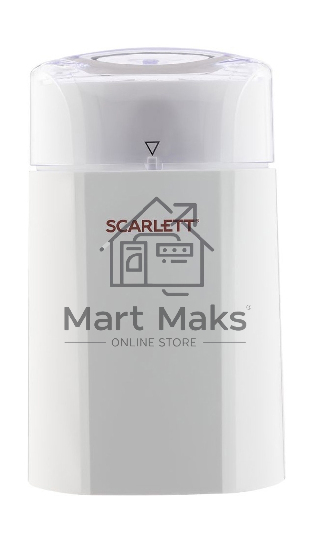 Кофемолка Scarlett SC-CG44506 160Вт сист.помол.:ротац.нож вместим.:65гр белый