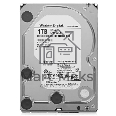 Жесткий диск Western Digital 1TB Ultrastar 7K2 (HUS722T1TALA604) Serial ATA III, 7200 rpm, 128Mb buffer