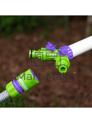 Соединитель пластмассовый быстросъемный для шланга 1/2