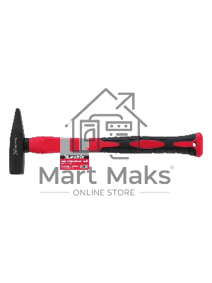 Молоток слесарный Matrix ''optimal'', 300 г, фибергласовая обрезиненная рукоятка, квадратный боек