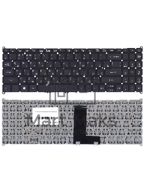 Клавиатура для ноутбука Acer Aspire 3 A315-55 черная