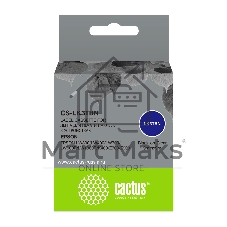 Картридж ленточный Cactus CS-LK3TbN черный шрифт, прозрачный фон (9 мм, 9 м) для Epson LW300/LW400/LW700/LW600P/LW1000P/K400/Z700/Z900