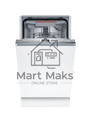 Встраиваемая посудомоечная машина Bosch SPV6EMX65Q, серебристый, 44.8 см, 10 компл., 45 дБ, класс A+