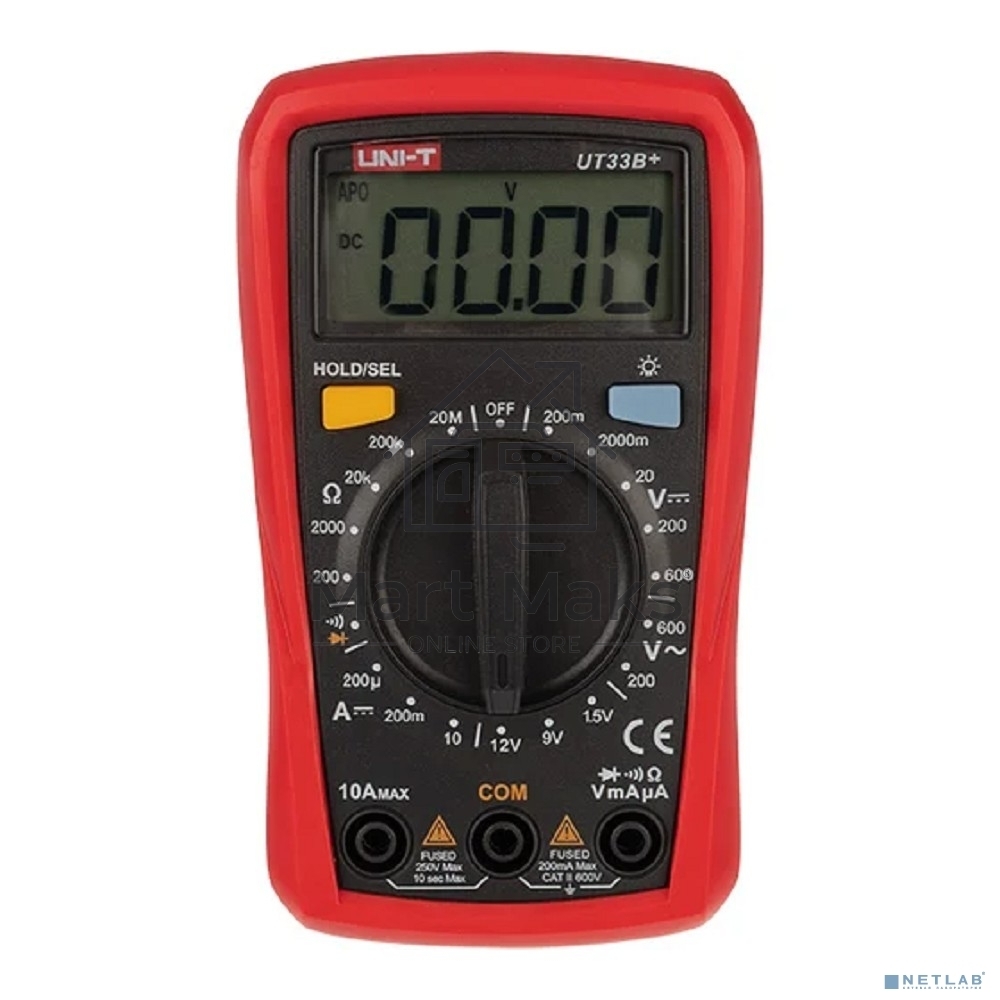 Портативный мультиметр UNI-T UT33B+