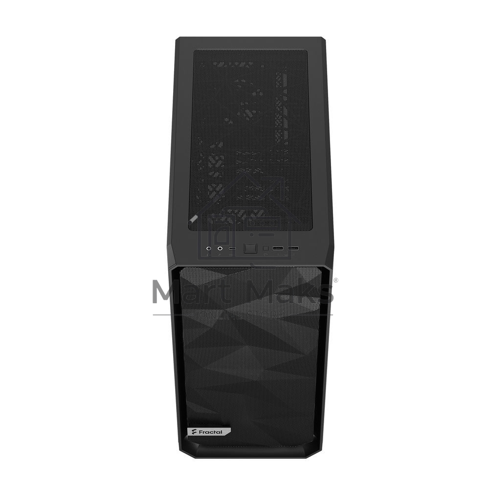 Корпус Fractal Design MESHIFY 2 COMPACT BLACK - TG / ATX, TG / 2x140mm & 1x120mm fans inc. / FD-C-MES2C-03