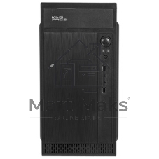 Компьютерный корпус KingPrice KPCC-MN211 черный без БП mATX 1x80мм 2x120мм 2xUSB 2.0 audio