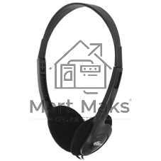 Проводные наушники Ritmix RH-501 черный, накладные, Jack 3.5 мм, складная конструкция