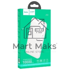 Портативный аккумулятор 10000mAh 2USB+1Type-C+1Micro USB 2.0A Hoco J158A (White)