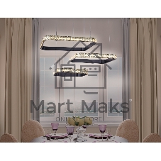 Светильник Ambrella light FA6166 BK черный 131W 720*500*900 (ПДУ РАДИО 2.4)