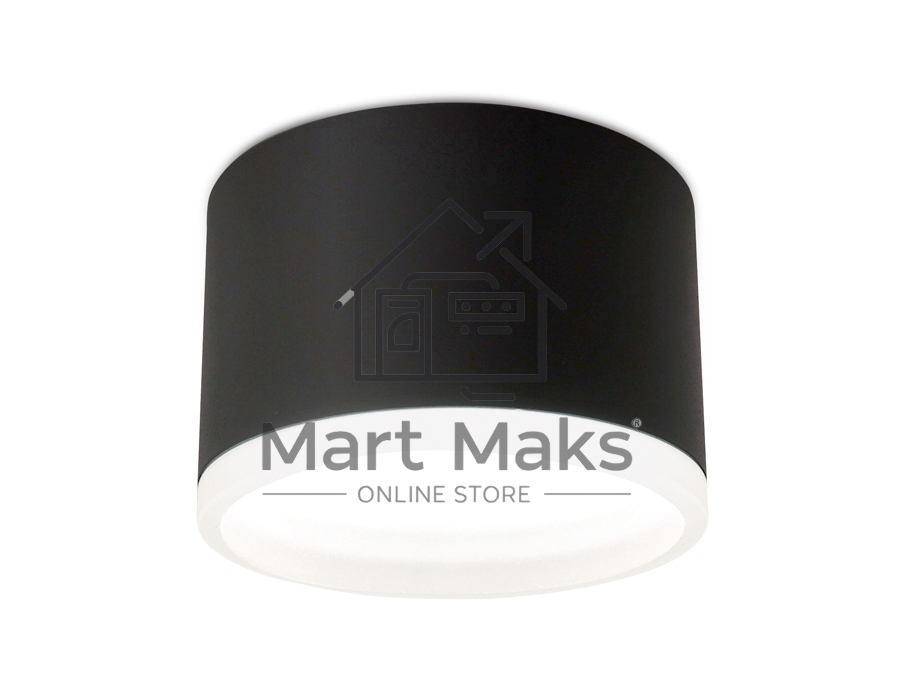Светильник Ambrella light TN340 SBK черный песок GU5.3 D65*60