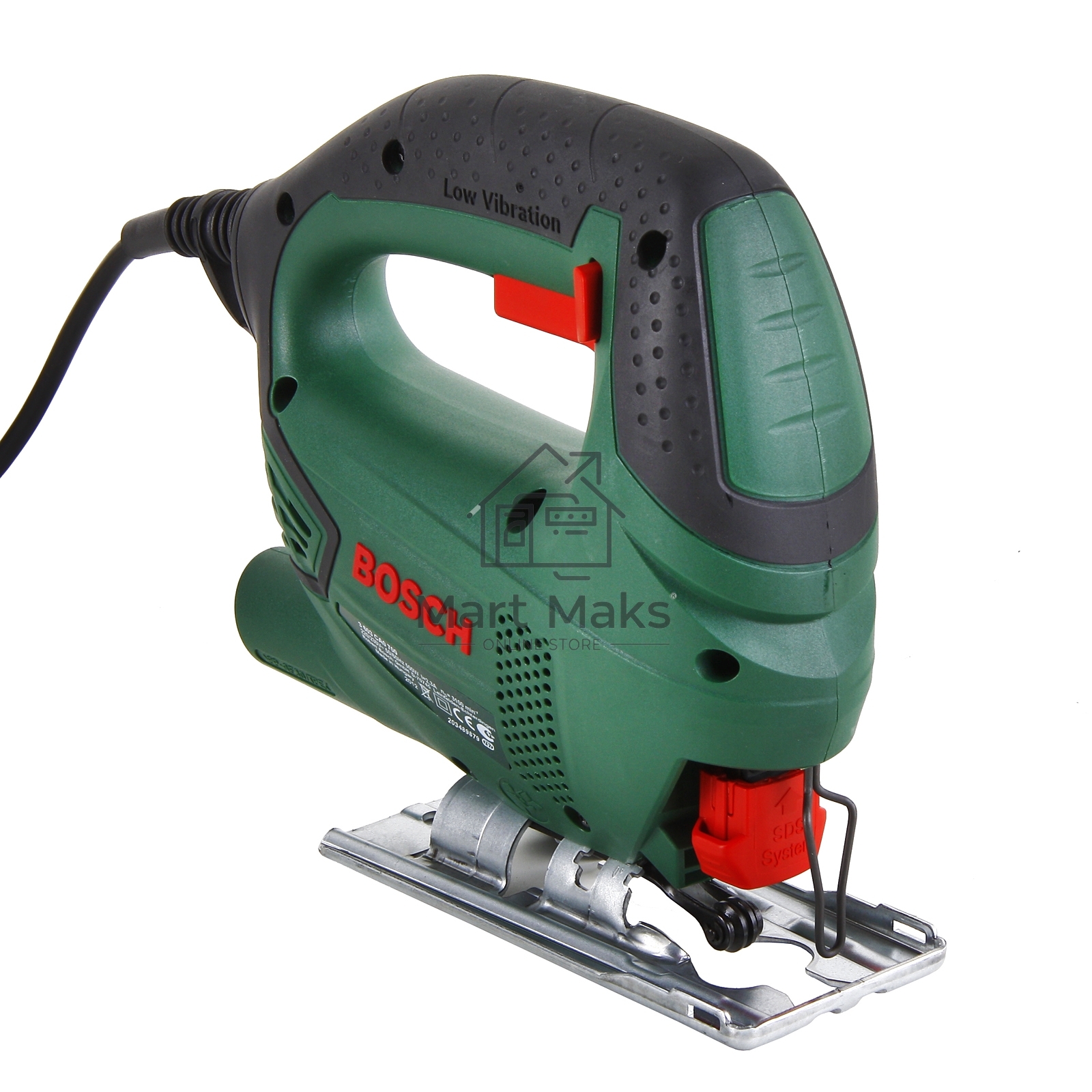 Лобзик Bosch PST 650 Лобзик, Номинальная потребляемая мощность 500 Вт,Выходная мощность 300 Вт,Число Ходов на холостом ходу 3.100 мин-1,Масса 1,6 кг06033A0720 