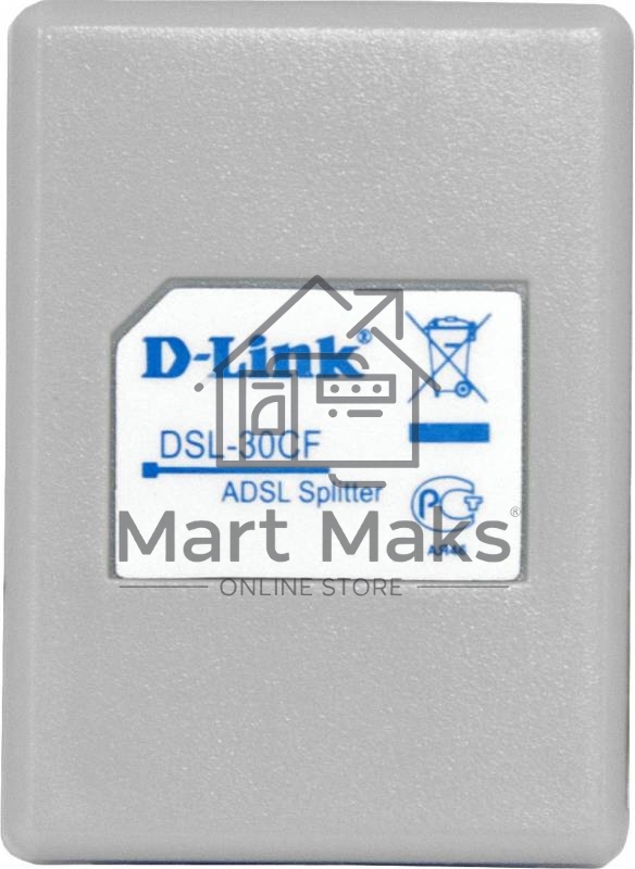 Сплиттер xDSL D-Link DSL-30CF/RS RJ-11 ADSL Annex A